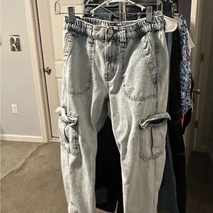 Aeropostale cargo jeans size 2